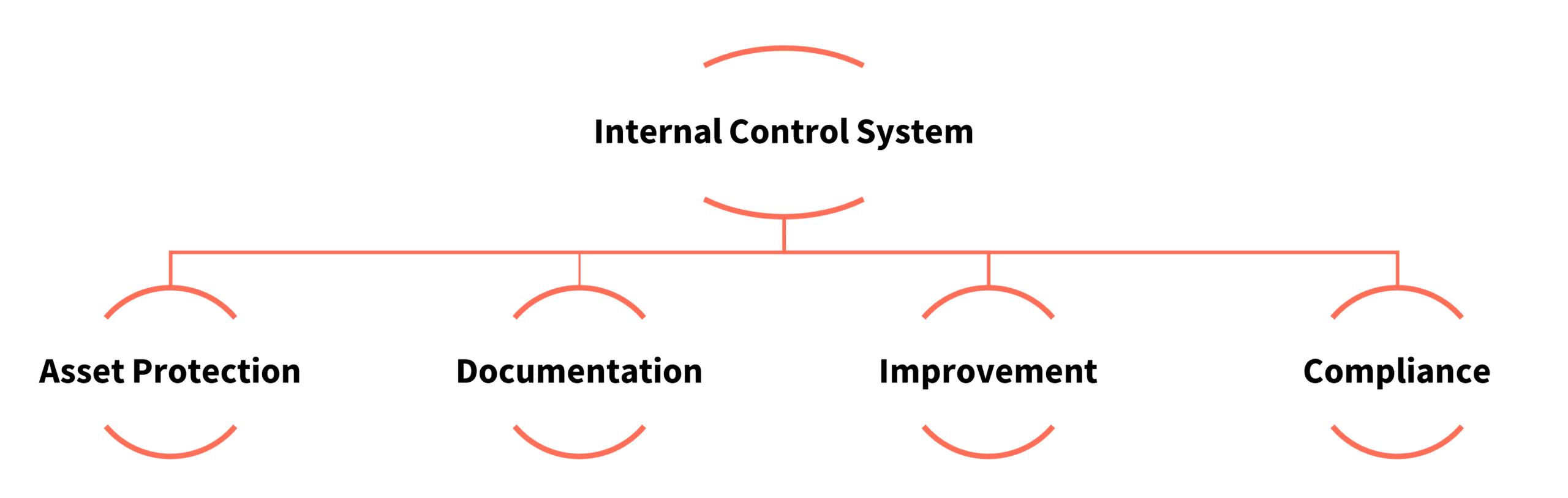 Main tasks and goals of an internal control system a Chart with the main tasks of an internal control system