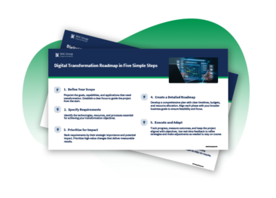 Digital Transformation Roadmap in Five Simple Steps - Free Cheatsheet ...