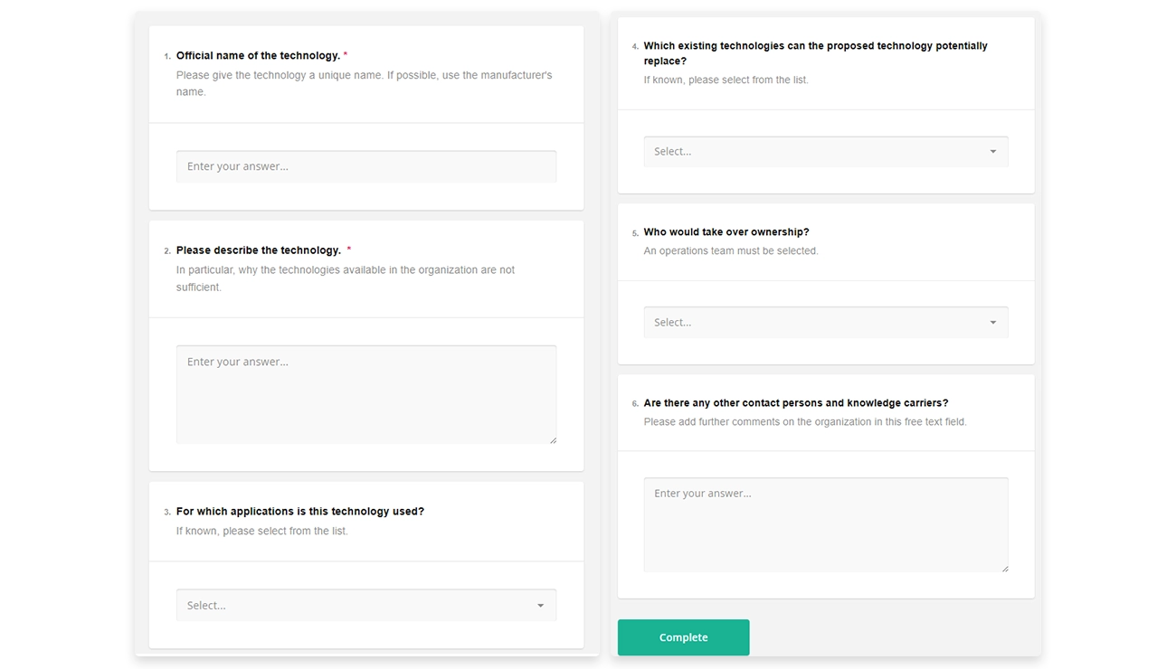 ADOIT Forms