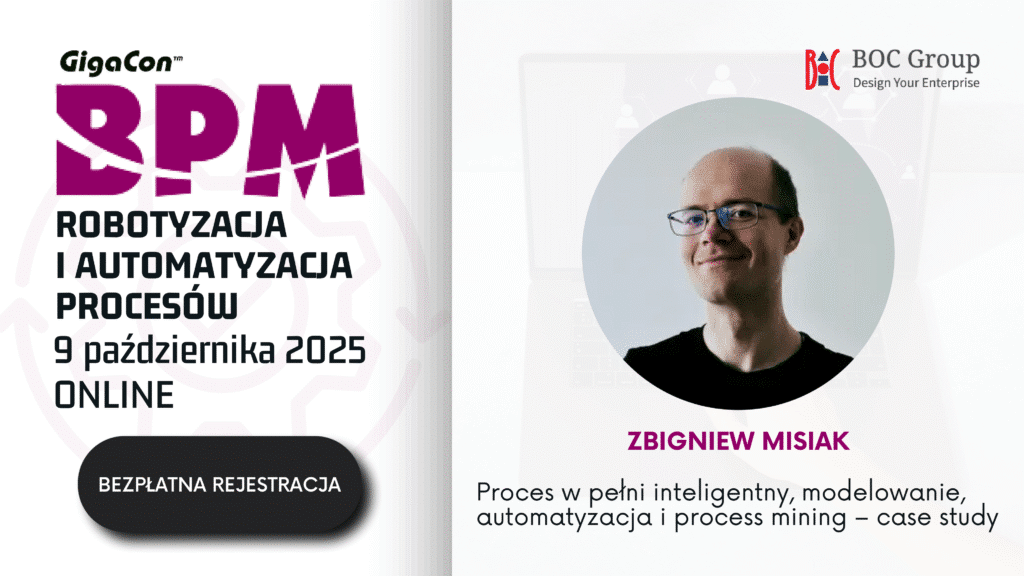GigaCon BPM. ROBOTYZACJA I AUTOMATYZACJA PROCESÓW