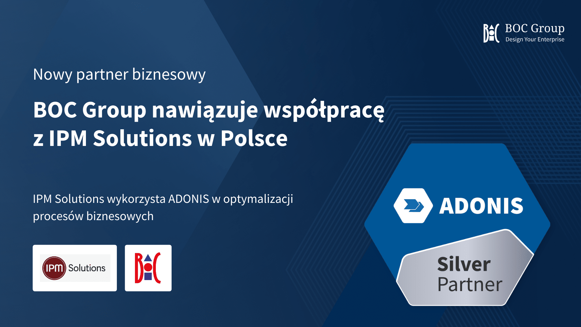 IPM Solutions - nowy partner BOC Group w Polsce