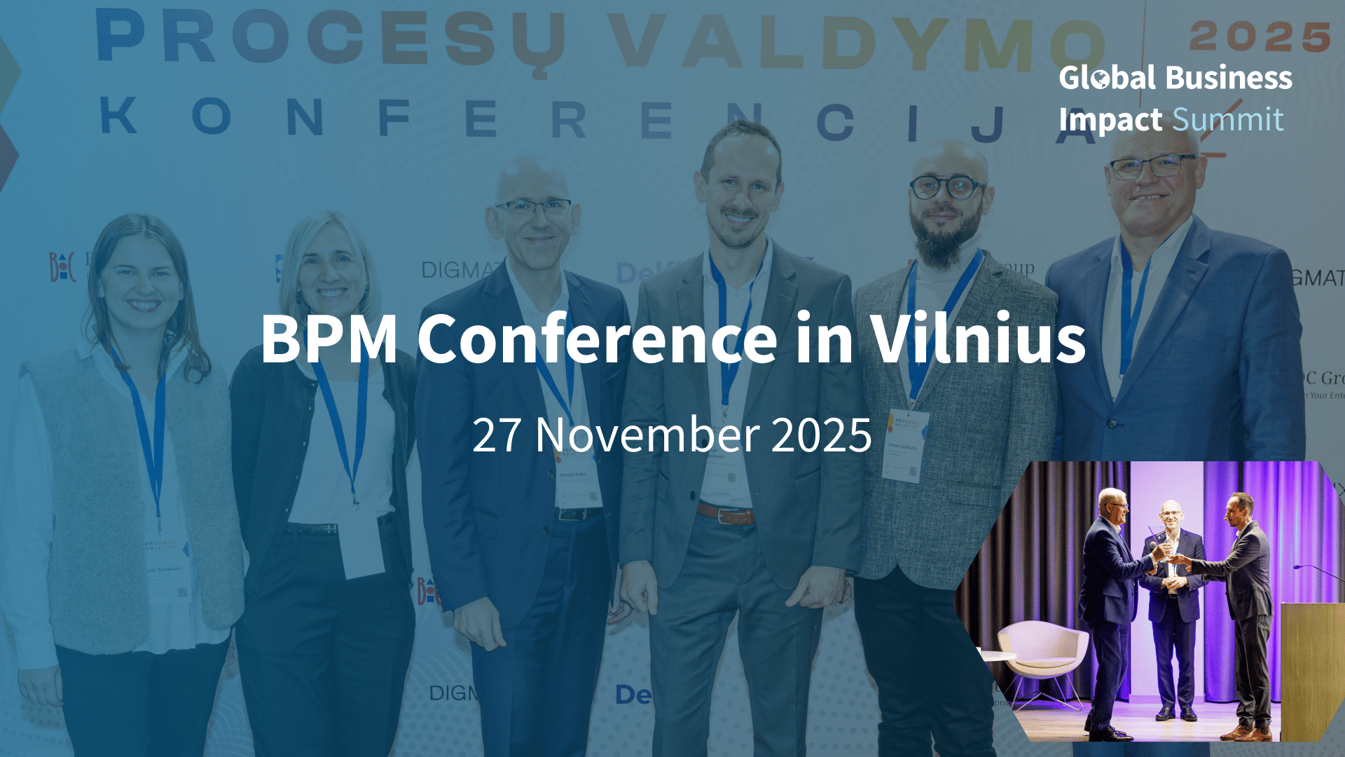 BOC Group at the BPM Conference in Vilnius 2025 www.boc-group.com