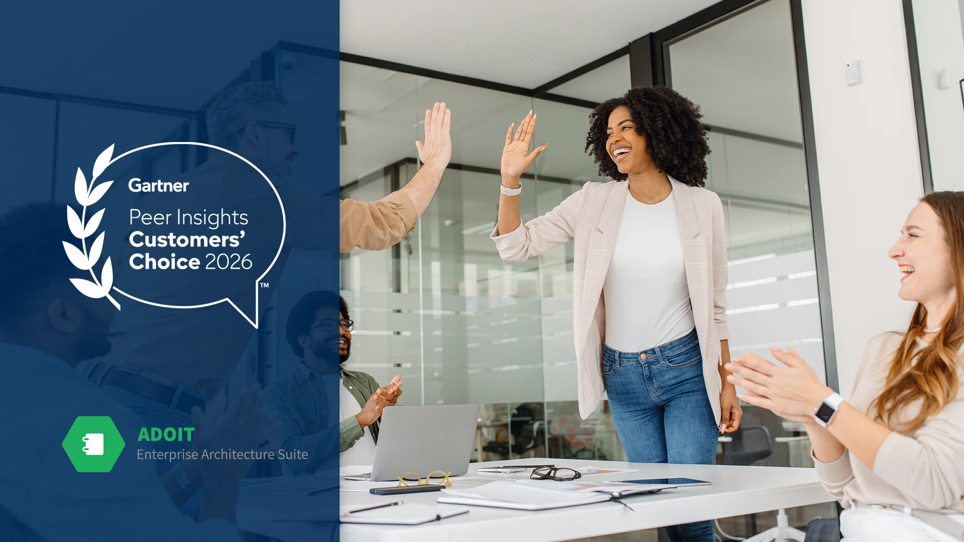 ADOIT wyborem klientów wg Gartnera - Voice of the Customer 2026
